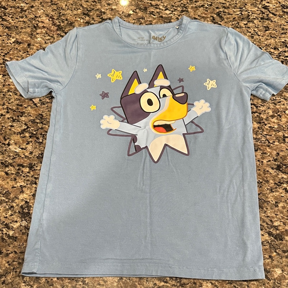 Little Sleepies Bluey tee